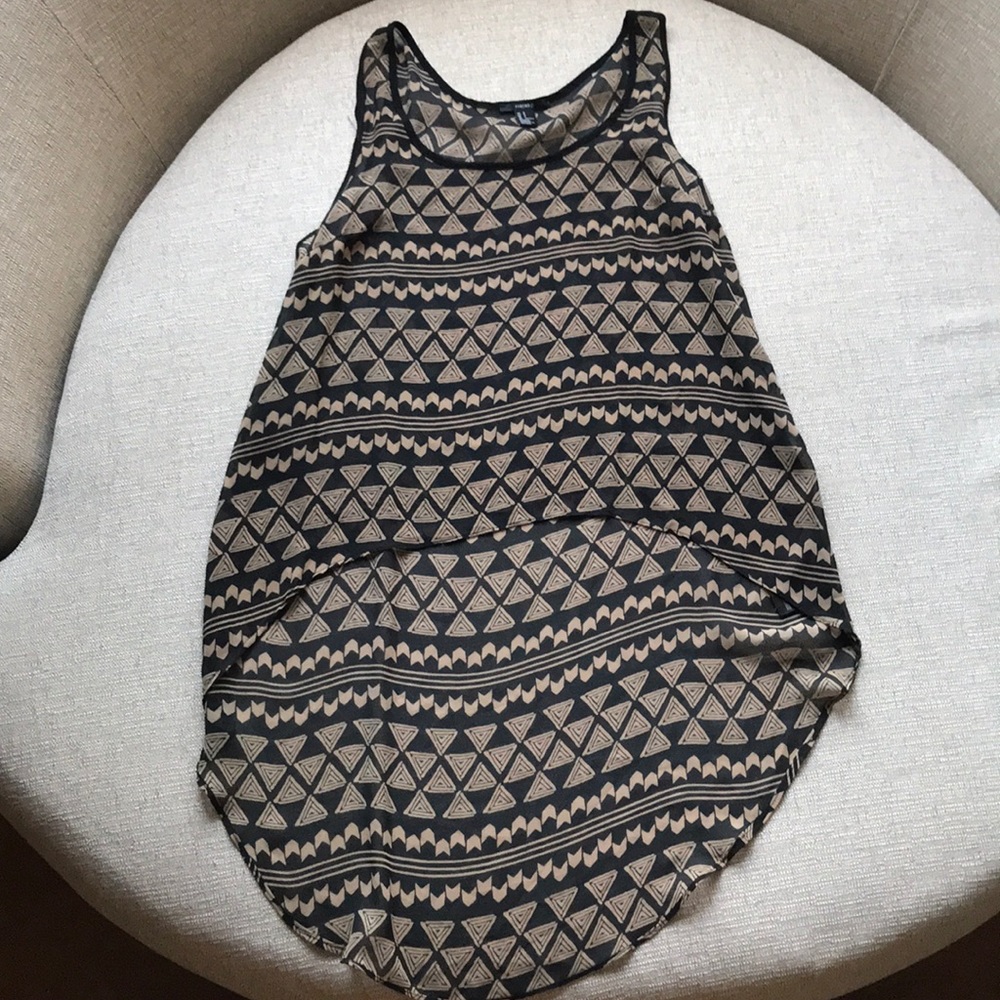 Forever 21 High Low Flowy Tank S